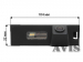 CMOS штатная камера заднего вида AVIS Electronics AVS312CPR (#006) для BMW 1