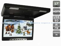 Потолочный автомобильный монитор 17" с HDMI и встроенным медиаплеером AVIS Electronics AVS117 (черный)