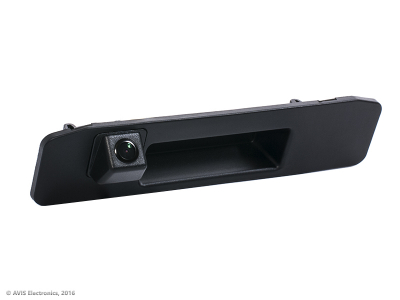CCD штатная камера заднего вида AVIS AVS321CPR для MERCEDES ML W166 (2011-...) (130), интегрированная с ручкой багажника