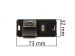 CCD штатная камера заднего вида с динамической разметкой AVIS Electronics AVS326CPR (#007) для BMW 3/5