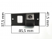 CMOS штатная камера заднего вида AVIS Electronics AVS312CPR (#037) для KIA SPORTAGE II (2005-2010) / CARNIVAL
