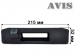 CCD штатная камера заднего вида AVIS AVS321CPR для MERCEDES ML W166 (2011-...) (130), интегрированная с ручкой багажника