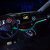 Штатная подсветка салона Mercedes-Benz V-klasse W477 от 2014 г.в. 64 цвета Carsys CVS-8173D-M