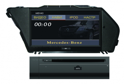Штатное головное устройство MyDean 7516 для автомобиля Mercedes GLK (NTG4.5) (-2013)