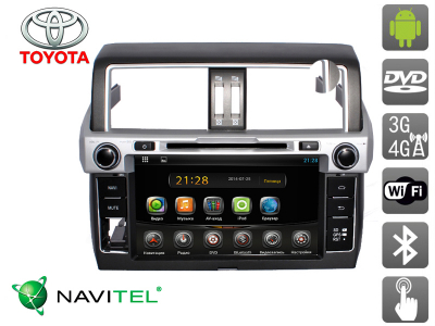 Штатная магнитола для Toyota Land Cruiser Prado 150 (2013-...) AVIS AVS090AN (651) на Android