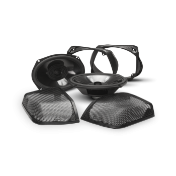 Rockford Fosgate TMS69BL14 динамики в штатные кофры для мотоцикла Harley-Davidson от 2014 г.в. (Road Glide, Street Glide)