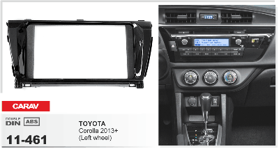 Переходная рамка Carav 11-461 Toyota Corolla 2013