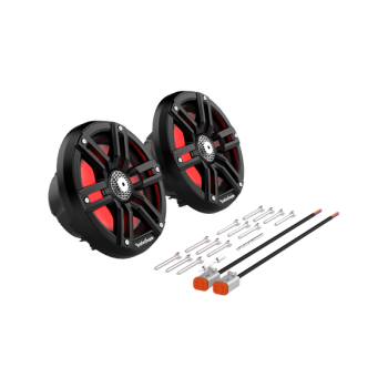 Влагозащищенные динамики с подсветкой 6,5" Rockford Fosgate M2-65B (150Вт/600Вт)