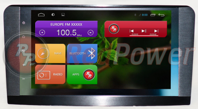 Головное устройство RedPower 21168B на автомобиль Mercedes Benz ML, GL на Android 4