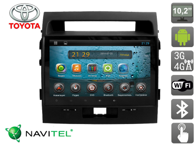 Штатная магнитола для Toyota Land Cruiser 200 AVIS AVS101AN (006) на Android