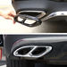 Насадки глушителя Mercedes-Benz 43 AMG Style (Серебро)