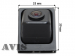 CMOS штатная камера заднего вида AVIS AVS312CPR (#077) для SSANGYONG NEW ACTYON (2010-2013)/(2013-н.в.)