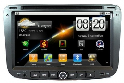 Штатное головное устройство CarSys CAL5213 Android Geely Emgrand 7"