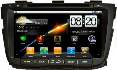 Штатное головное устройство CarSys CAH5305S1 Android KIA Sorento II New 8