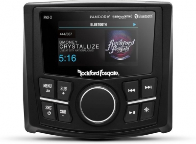 Rockford Fosgate PMX-3 влагозащищённый медиаресивер (морская магнитола) премиум‑класса