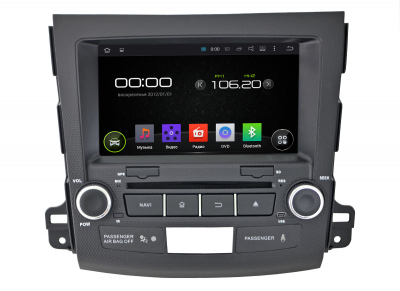 Штатное головное устройство Incar AHR-6181 для Mitsubishi Outlander XL, Peugeot 4007, Citroen C-Crosser на Android 5.1 (4 ядра) 8 дюймов