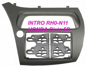 Рамка Honda Civic 06+ 2din Intro RHO-N11 (крепеж) (H/B 5D)