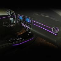 Штатная подсветка салона Mercedes-Benz A-klasse W177 2018- 2021 г.в. 64 цвета Carsys CVS-8176-A4-B