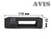 CCD штатная камера заднего вида AVIS AVS321CPR для MERCEDES GL X166 (2012-...) (129), интегрированная с ручкой багажника